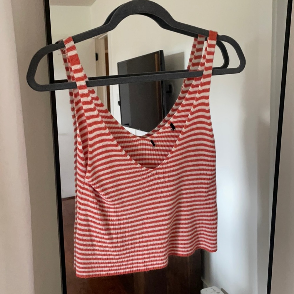 Knit crop top